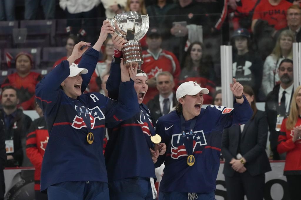 Knight, U.S. prevail 6-3 over Canada to claim women’s hockey world championship gold