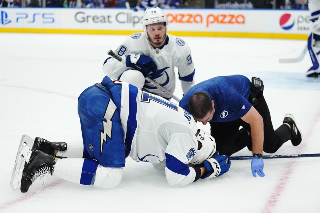 Maple Leafs’ Bunting to have hearing for hit on Lightning’s Cernak