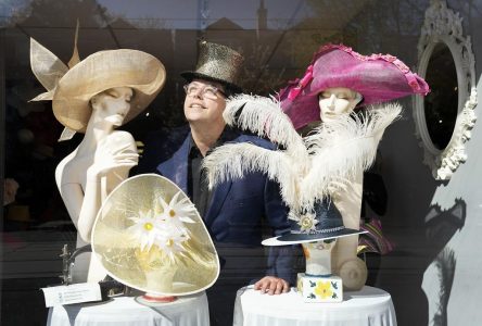 ‘Gold obviously’: Toronto milliner heads to U.K. with his hats for coronation parties