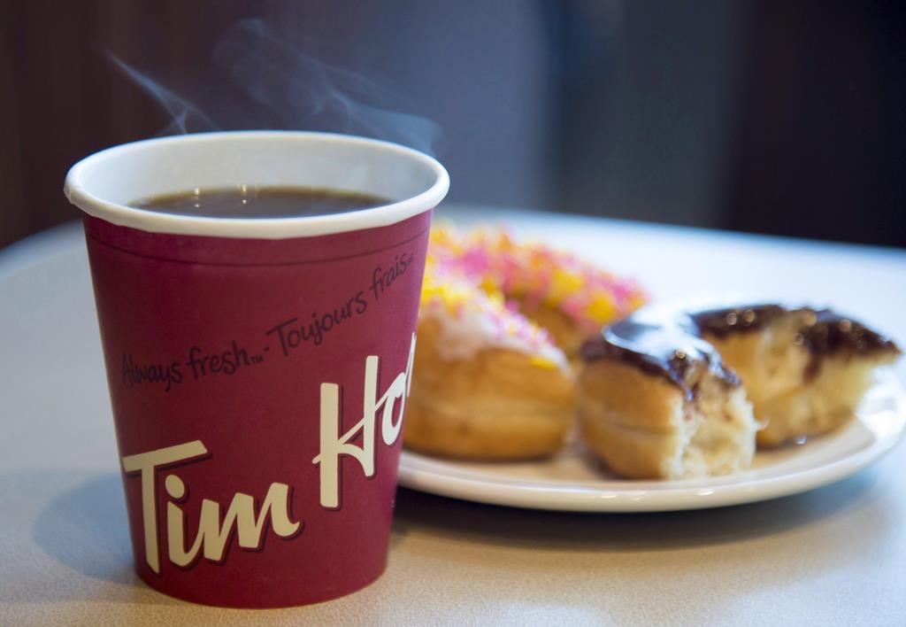 Tim Hortons parent Restaurant Brands reports Q1 profit and revenue up from year ago