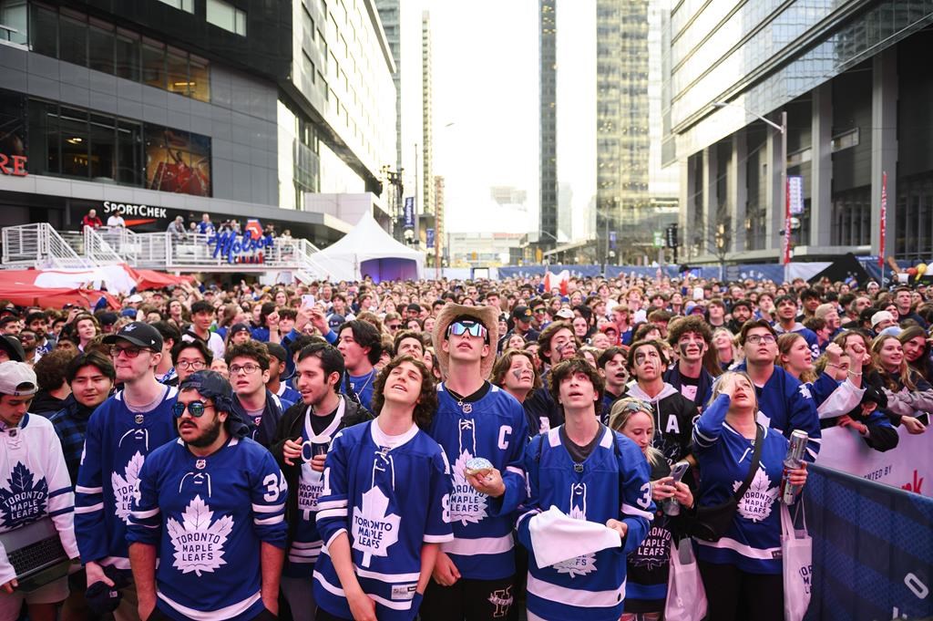 Leaf fans left dejected after Game 5, season-ending, loss to Panthers