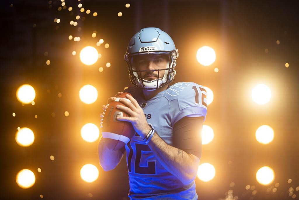 Defending Grey Cup champion Argos unveil new 2023 uniform colours