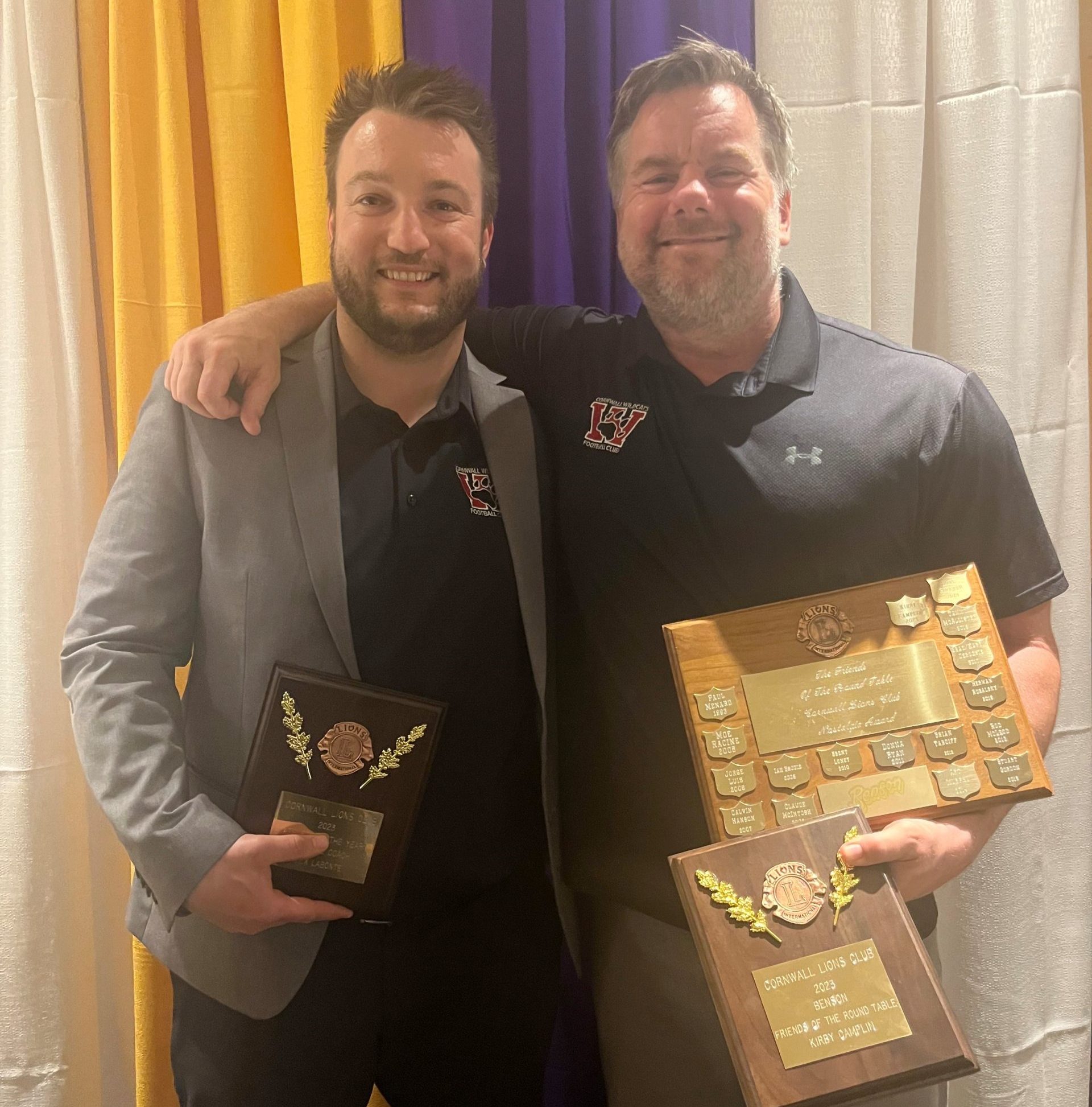 THE BENSON CORNWALL LIONS CLUB SPORTS AWARDS DINNER 2023