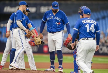 Jays starter Manoah lasts just one-third of an inning in 11-4 blowout loss to Astros