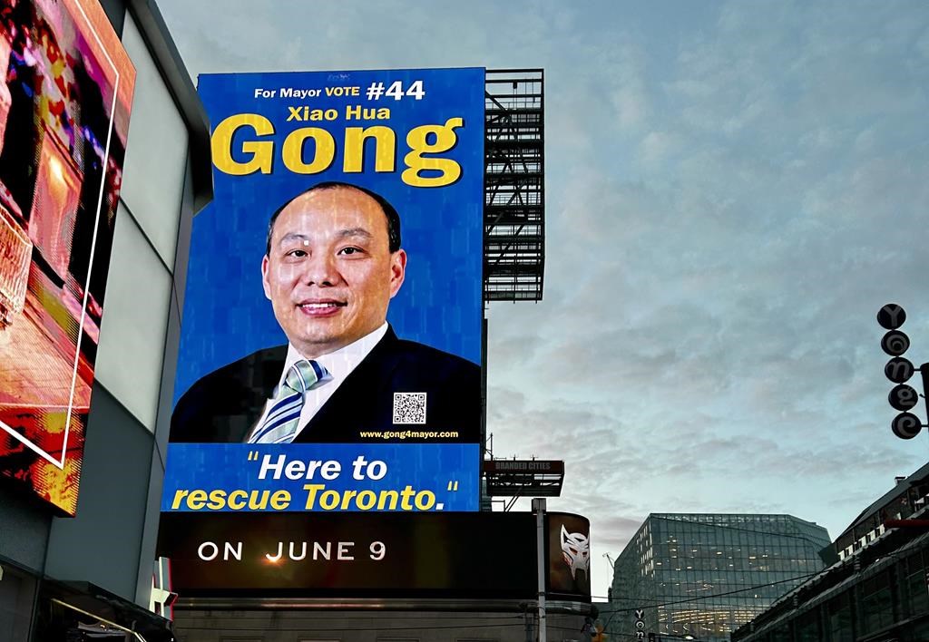 ‘Here to rescue Toronto’: Questions surround Gong’s mayoral campaign