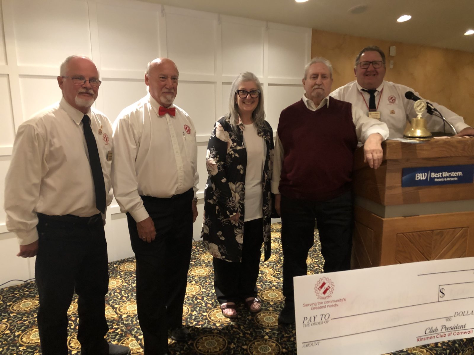 Kinsmen Club of Cornwall Celebrates Success