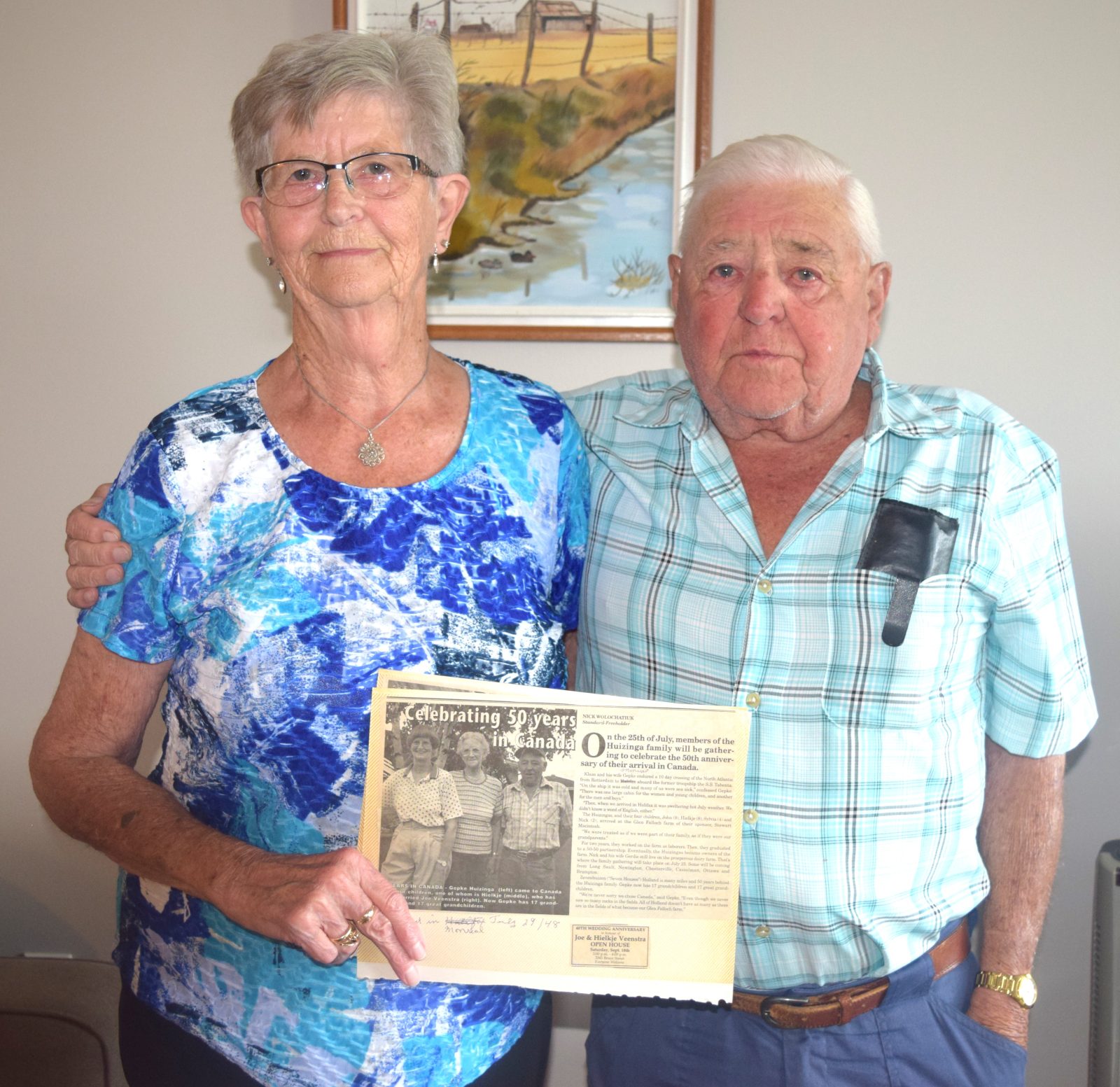 Huizinga Family Celebrates 75 Years in Canada