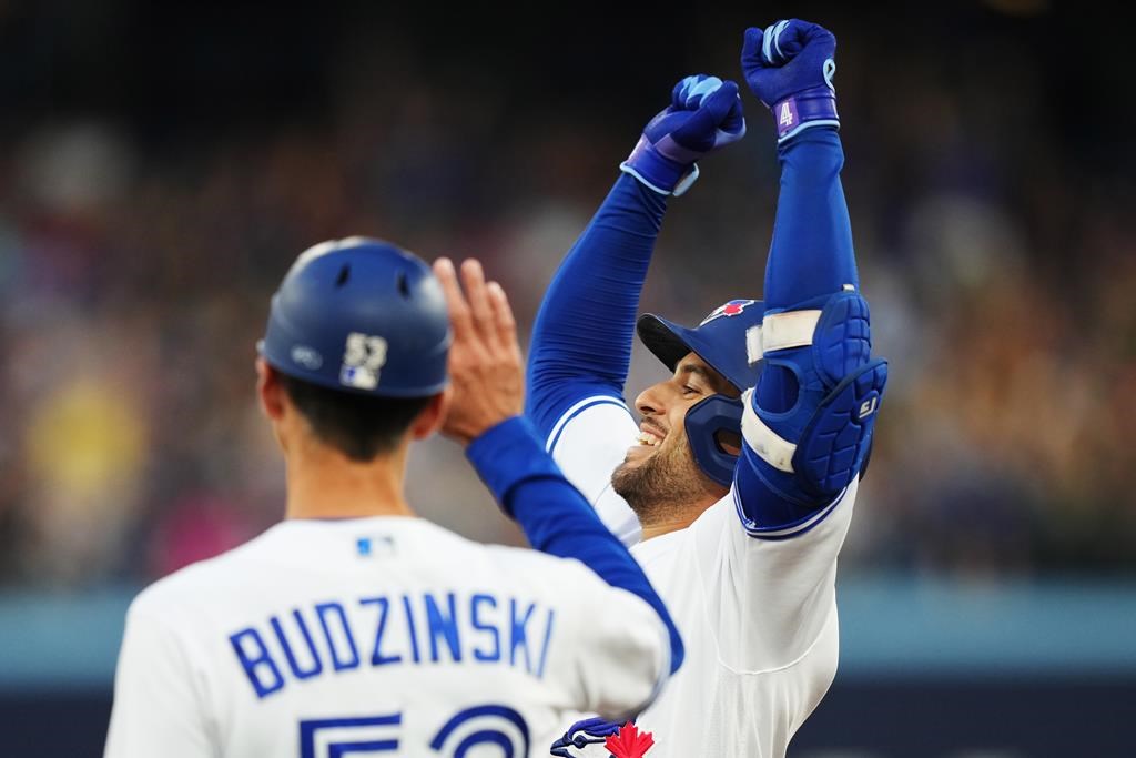 Springer avoids dubious record with RBI single and leads Blue Jays to 4-1 win