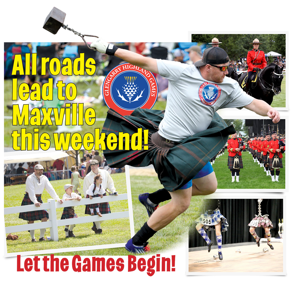 Welcome to the Glengarry Highland Games!