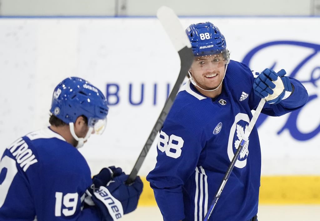 William Nylander’s contract status, move to centre the focus as Leafs hit the ice