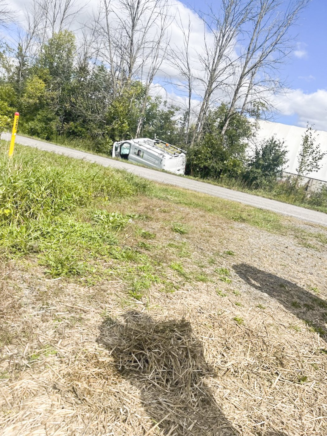 Bell repair van joyride ends in South Dundas