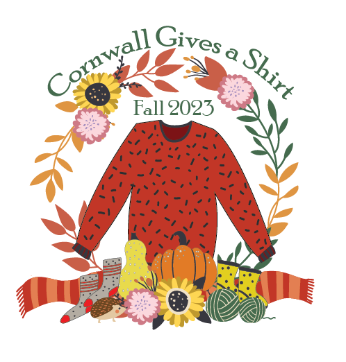 The fall Cornwall Gives a Shirt campaign aims big!