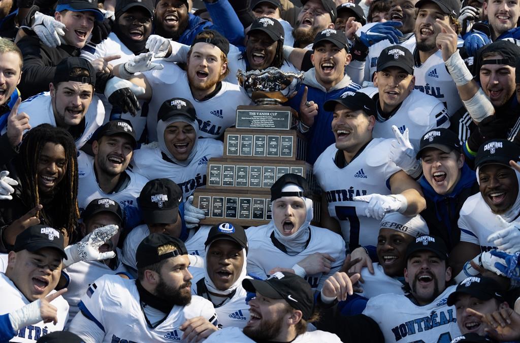 Senecal, stout defence lead Carabins to 169 Vanier Cup win over UBC