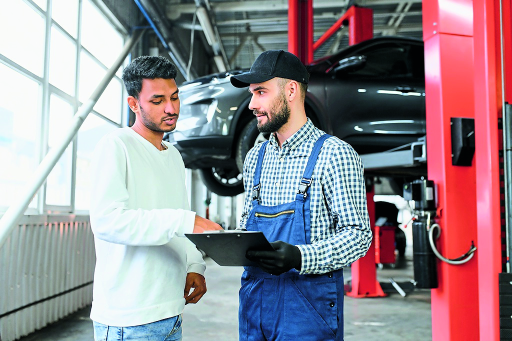 How to prepare for a garage visit