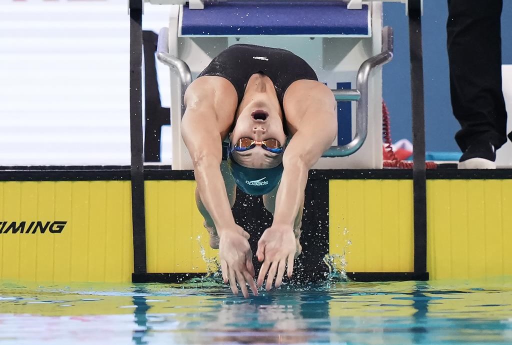 Canada’s Masse wins women’s 100-metre backstroke race at Olympic Trials