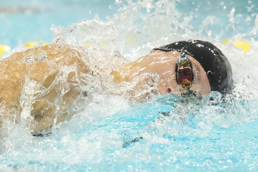 Penny Oleksiak wins 100-metre freestyle at Olympic swim trials