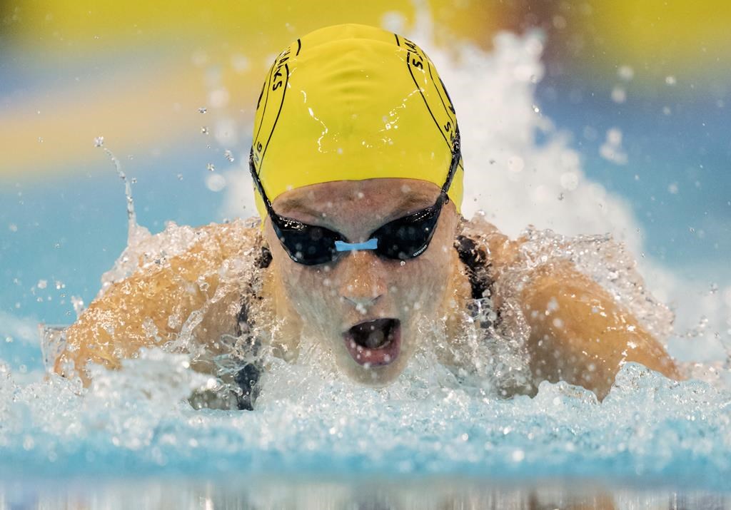 Toronto’s Summer McIntosh victorious in 200-metre butterfly at Olympic trials