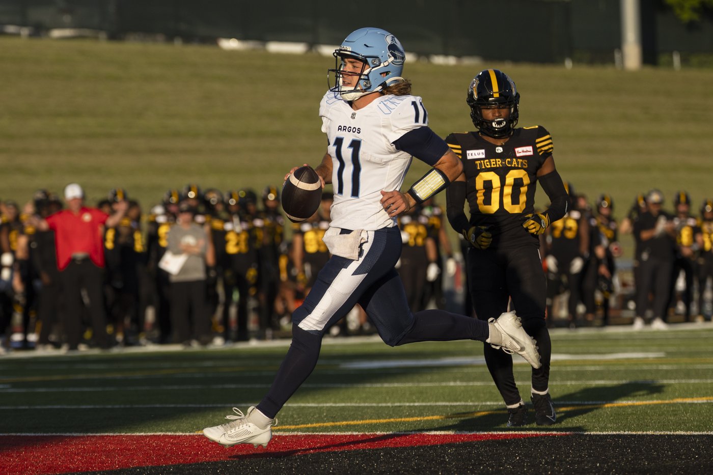 Mital shines as Argos beat Tiger-Cats 25-14 in pre-season-tilt