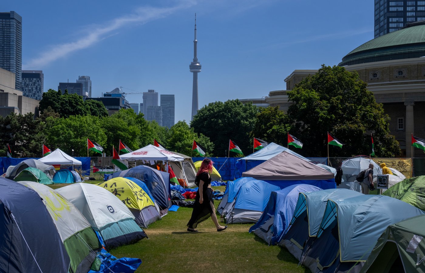 Pro-Palestinian protesters to present counter offer to U of T administration