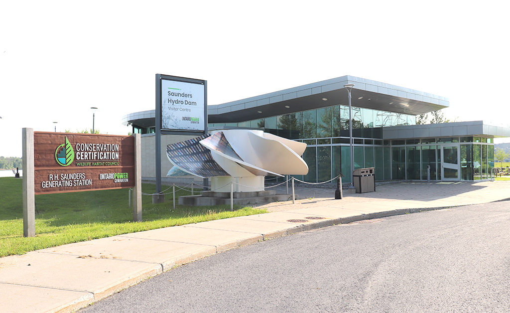 OPG’s Saunders Hydro Dam Visitor Centre opens for the 2024 Summer Tourism Season