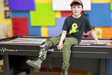 A nine-year-old from Long Sault named CHEO Telethon Kid