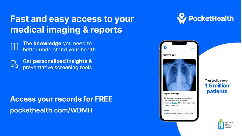 WDMH introduces new way to share medical images and reports