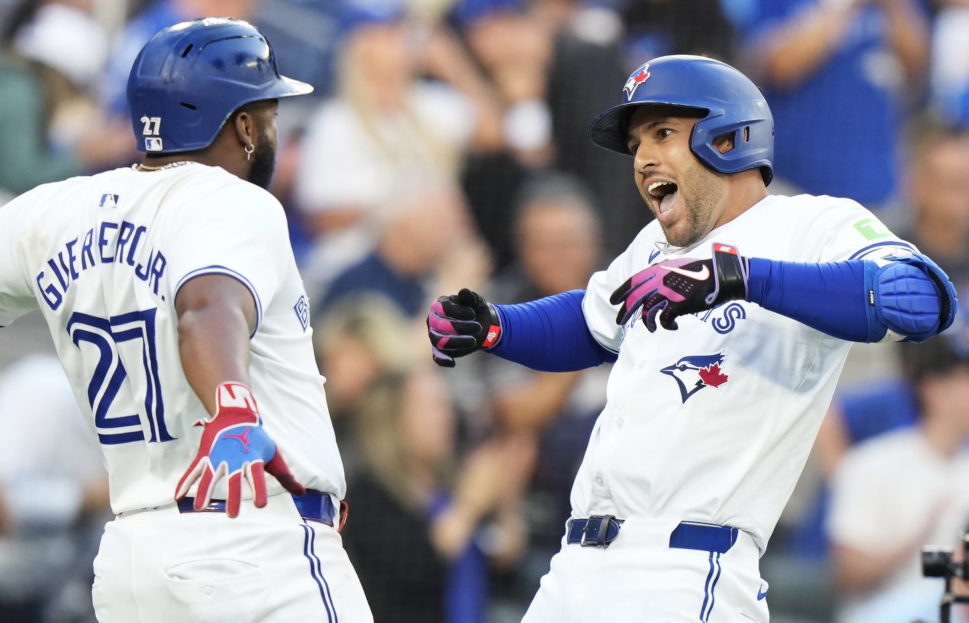 Springer hits two three-run homers as Blue Jays dump Yankees 9-2
