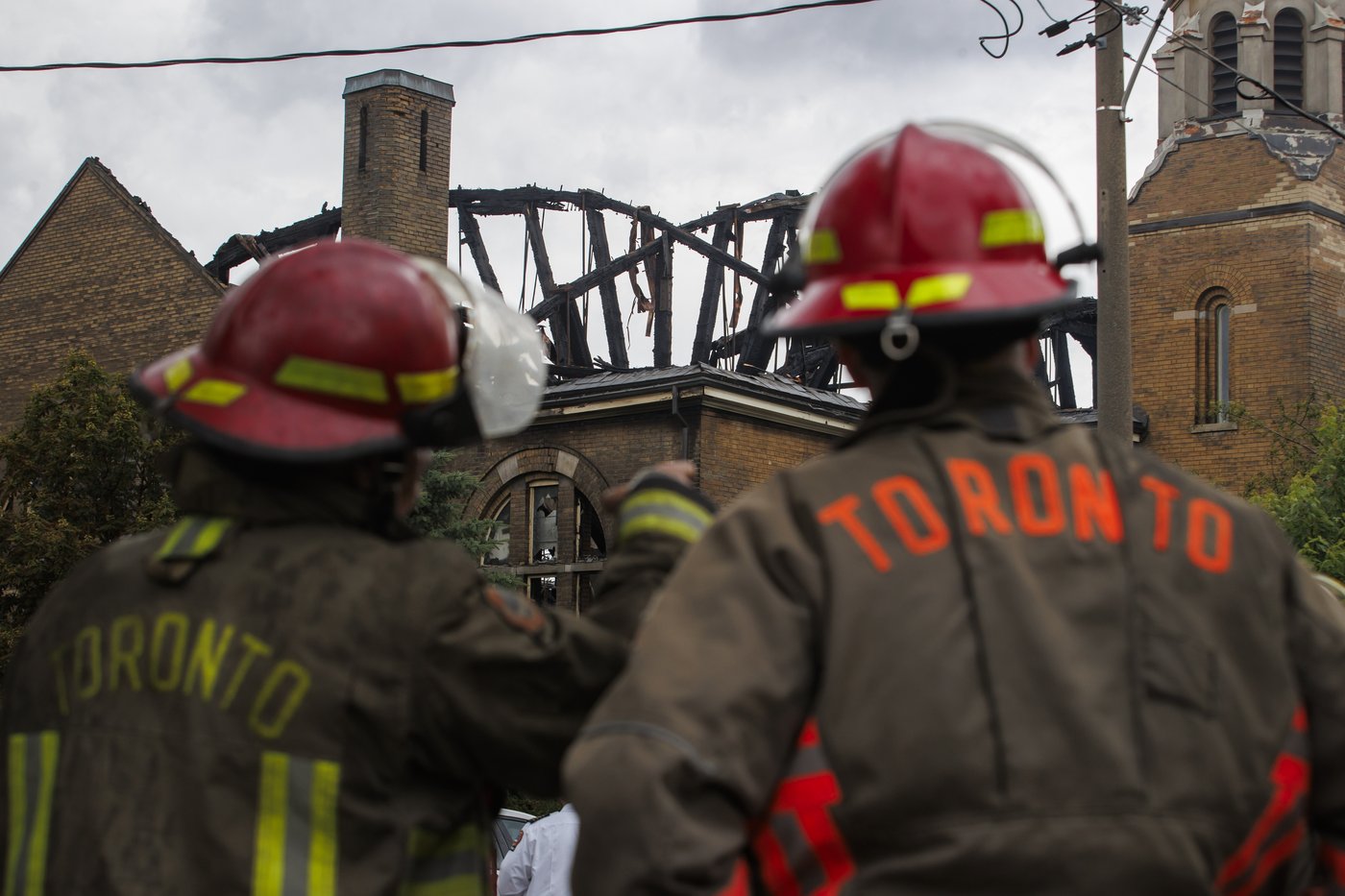 Church fire that consumed Group of Seven murals was ‘heart-wrenching’: priest