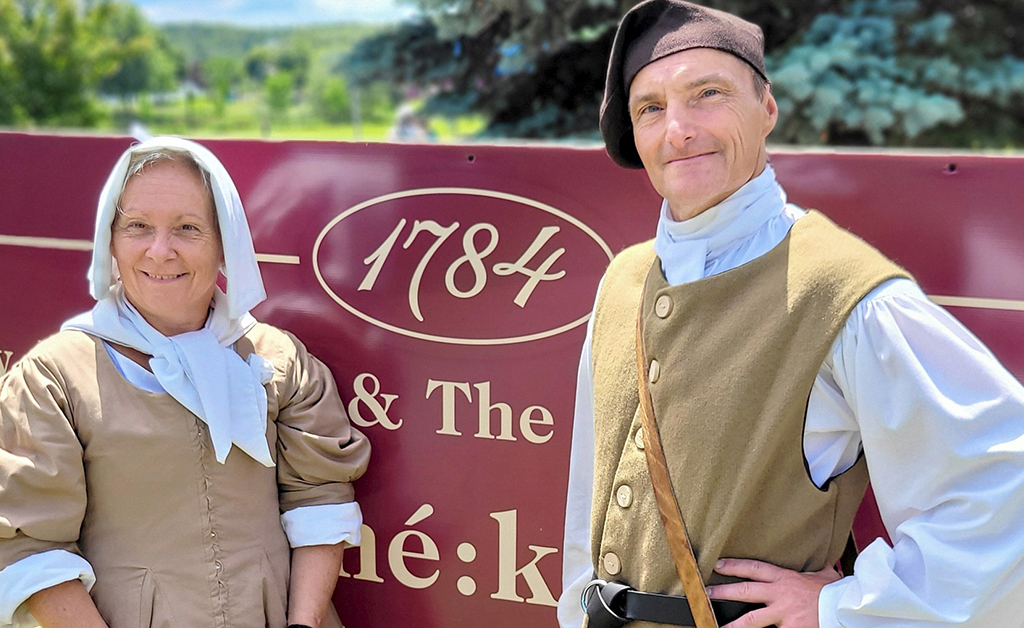 240 Years Celebrated with Historic Reenactments