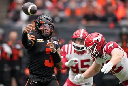 B.C. Lions quarterback Vernon Adams Jr. named CFL’s top offensive player