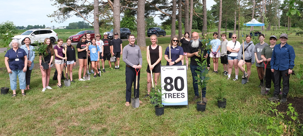 Township of South Glengarry Plants 80 Trees at Glen Gordon Park with ...