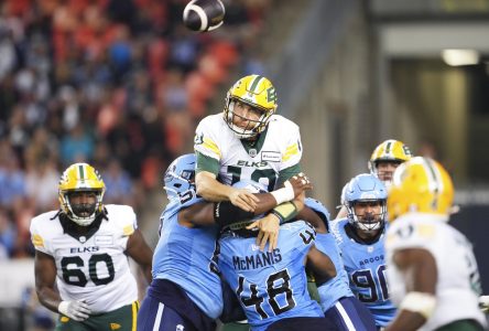 Bethel-Thompson, Beverette, Argos’ offensive line named in CFL honour roll.