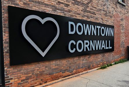 Cornwall Downtown Business Improvement Association Unveils Illuminated “Love Downtown Cornwall” Sign as Part of Vibrant Downtown Lighting Project