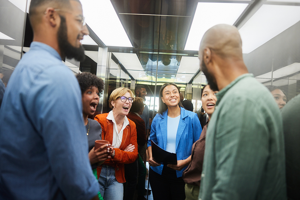 National Talk in an Elevator Day