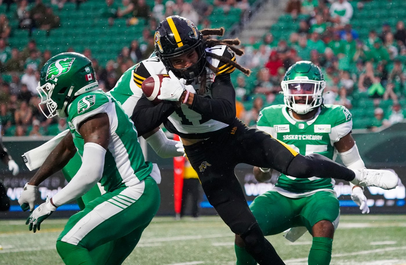 Rookie receiver Shemar Bridges off to impressive start with Hamilton Tiger-Cats