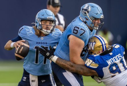 Hajrullahu’s 34-yard field goal, superb defence give Argos 16-14 OT win over Bombers