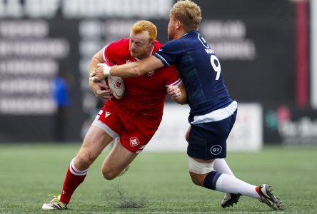 Young Scottish side shows its class in 73-12 rugby win over Canadian men