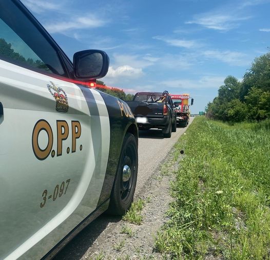 Driver charged with failing to move over