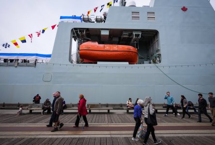 One of Canada’s new navy ships stopped in Hawaii after taking on water