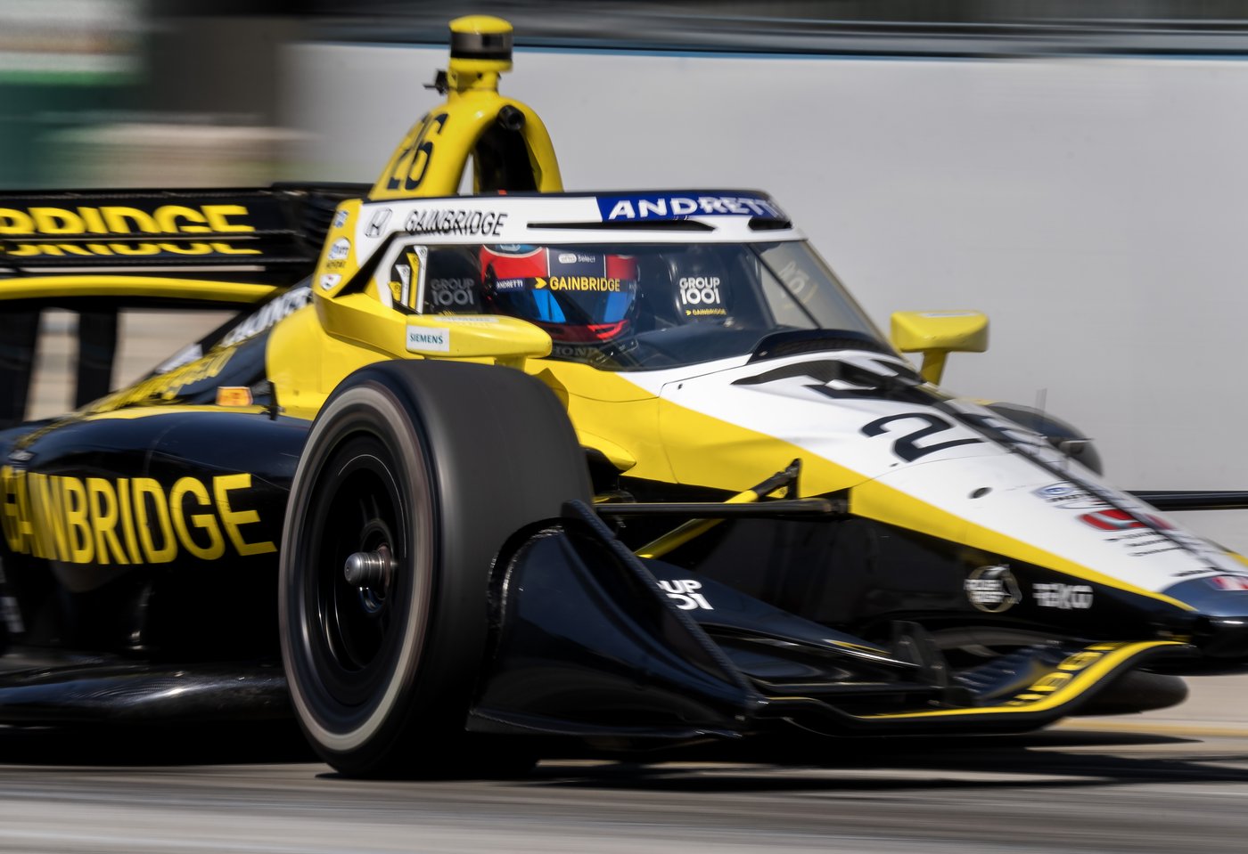 Herta takes pole at Honda Indy Toronto in search of long-awaited victory