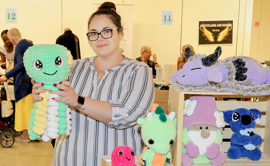 Crochet Plushies add Charm to Cornwall Market