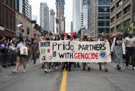 The head of Pride Toronto says he’s disappointed protest stopped parade
