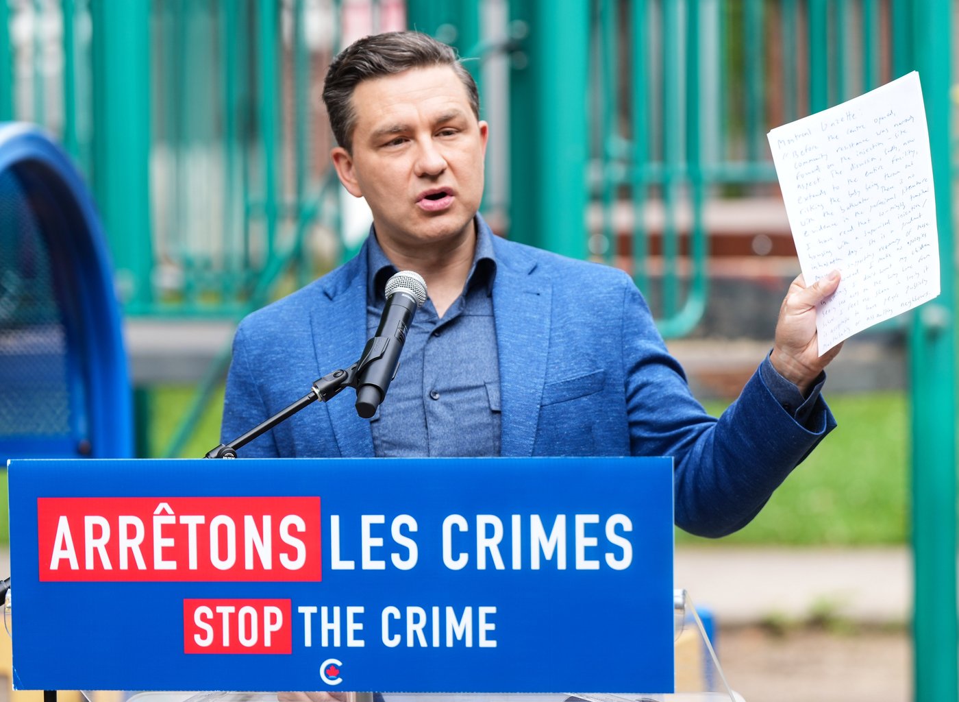 Poilievre says Ontario teenager’s killing shows Liberal, NDP policies have failed