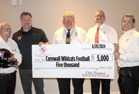 Kin donates to Cornwall Minor Football Association (Wildcats)