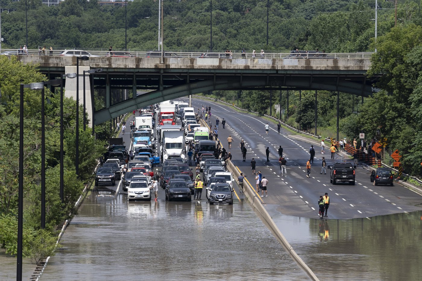 ‘Not worth it’: Fire services offer tips on avoiding being stranded in floods