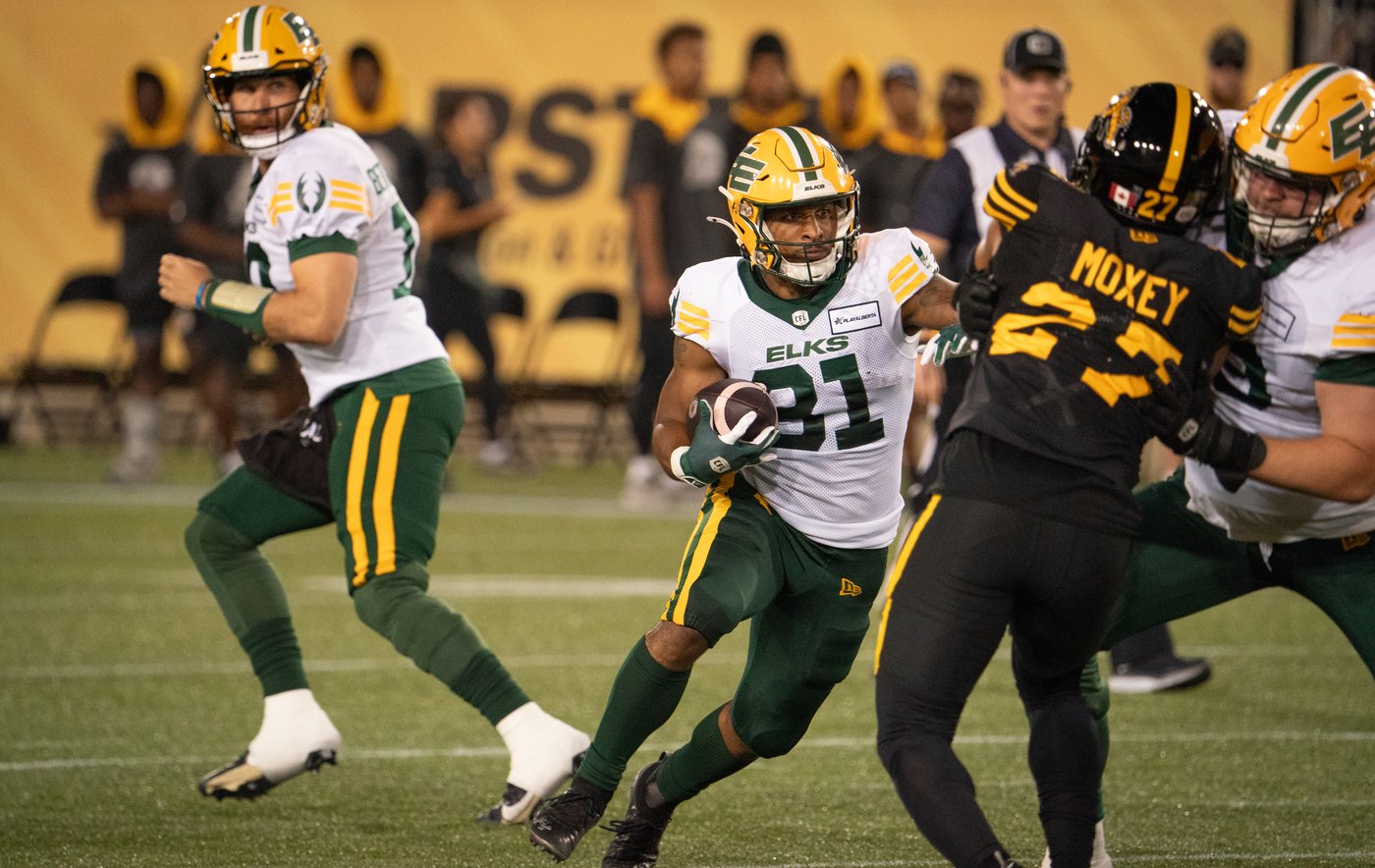 Rankin rushes for three touchdowns to power Elks to 47-22 road win over Ticats