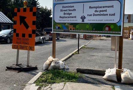 Dominion, Bishop Street bridge work