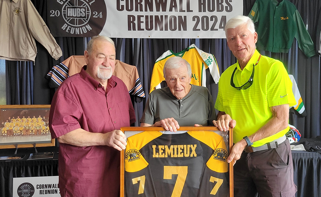 Hubs Honour Founder Moe Lemieux