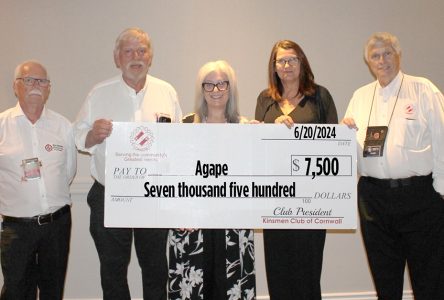 Kin donates to Centre Agapè Center