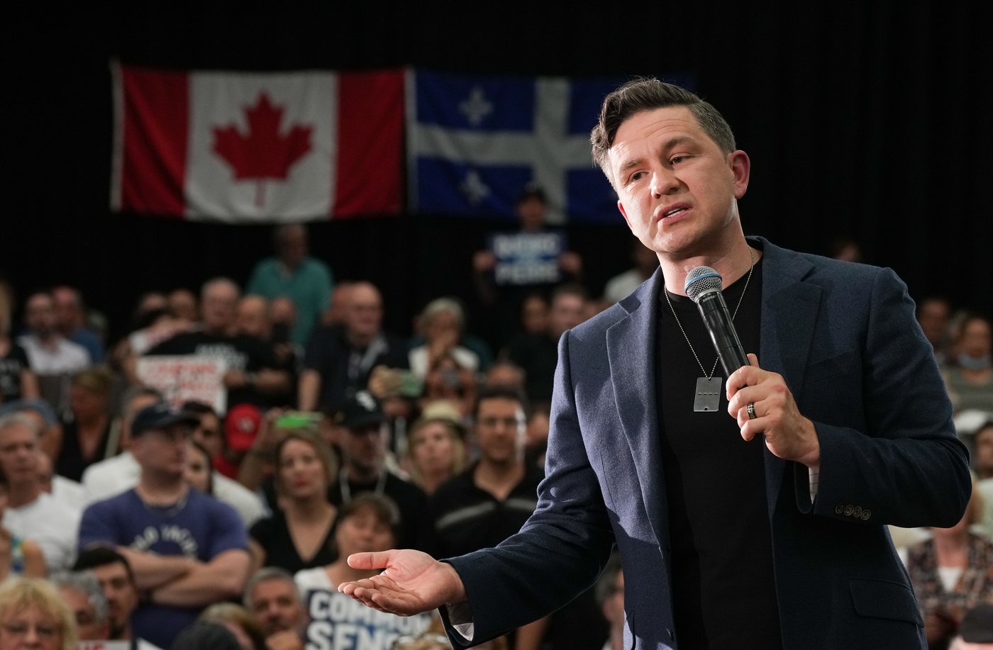 Tories reject allegation they are behind bot posts after Poilievre rally